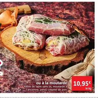 Colruyt Râble de Lapin Sans Os Moutarde à l'Ancienne offre