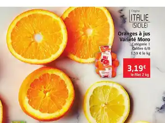Colruyt Oranges à Jus offre