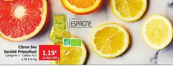 Colruyt Citron Bio offre