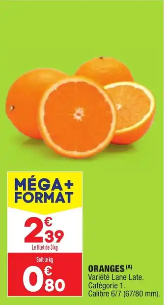 ALDI Oranges offre