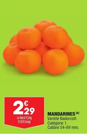 ALDI Mandarines offre