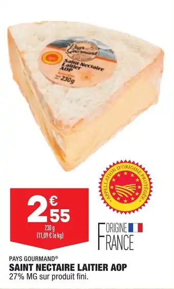 ALDI Saint Nectaire Laitier AOP offre
