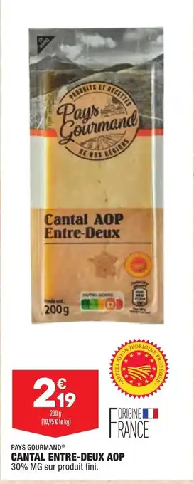 Cantal Entre-Deux AOP
