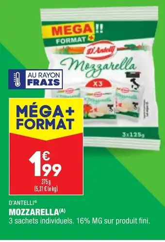ALDI Mozzarella offre