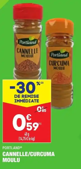 Cannelle/Curcuna Moulu