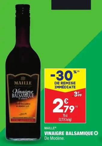 ALDI Vinaigre balsamique offre