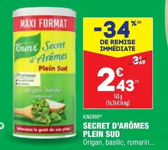 ALDI Secret d'Arômes Plein Sud offre