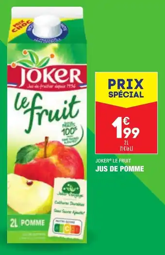 ALDI Jus de pomme offre