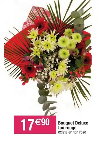 Migros Bouquet deluxe ton rouge offre