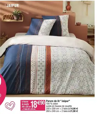 Migros Parure de lit "jaipur" offre