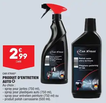 ALDI Produit d'entretien auto offre
