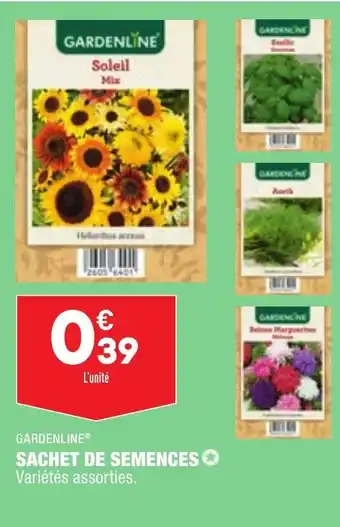 ALDI Sachet de semences offre