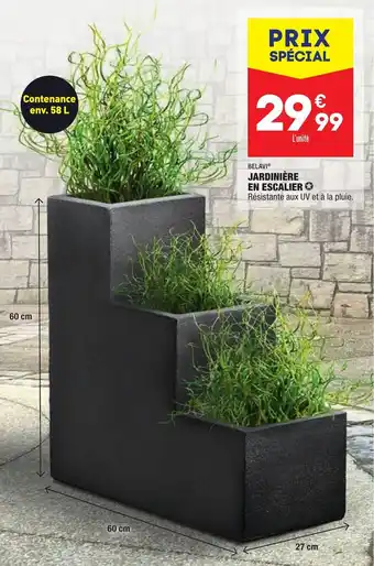 ALDI Jardiniere en escalier offre