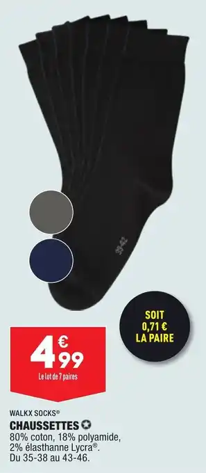 ALDI Chaussettes offre