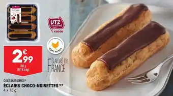 ALDI Éclairs choco-noisettes offre