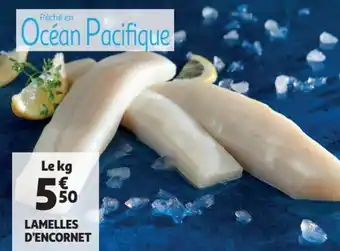 Auchan Lamelles d'ecornet offre