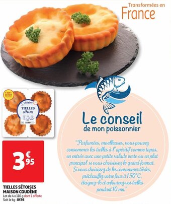 Auchan Tielles sétoises maison coudène offre