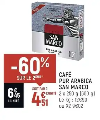 Spar Café pur arabica san marco offre
