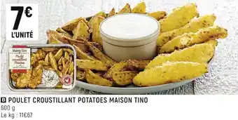 Spar Poulet croustillan potatoes maison tino offre