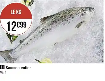 Spar Saumon entier offre