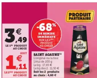 Super U Saint Agaune offre