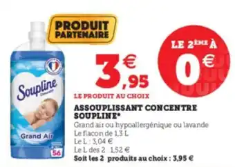 Super U Assouplissant Concentre offre