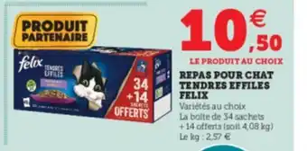 Super U Repas Pour Chat offre