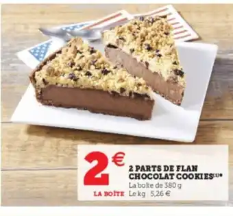 Super U 2 Parts de Flan offre