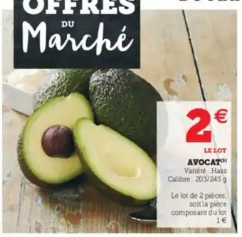 Super U Avocat offre