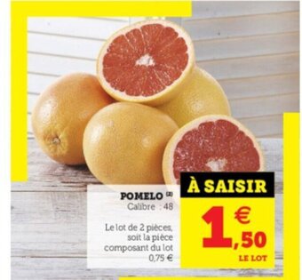 Super U Pomelo offre