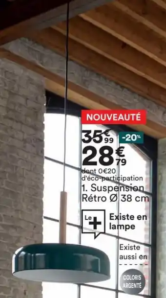 BUT Suspension Rétro offre