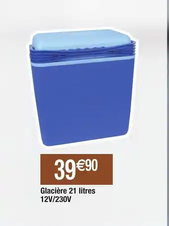 Migros Glacière 21 litres offre