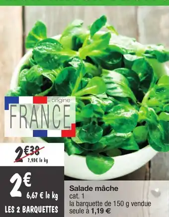 Salade mâche