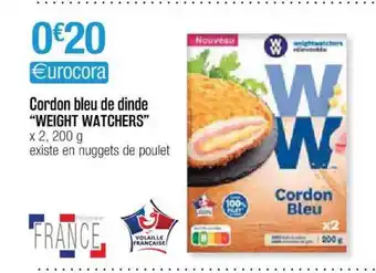 Cora x Carrefour Cordon Bleu De Dinde offre