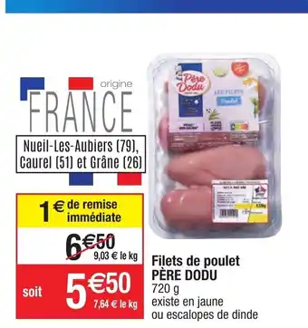 Migros Filets de poulet offre