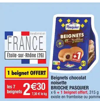 Migros Beignets chocolat noisette offre