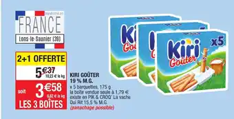 Migros Kiri goûter offre