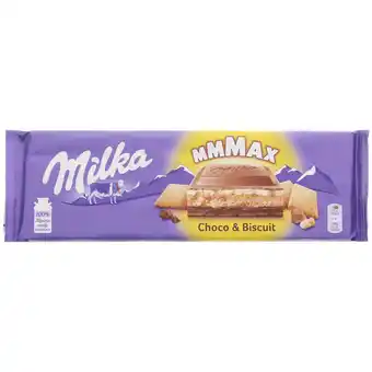Action Chocolat mmmax milka choco & biscuit offre