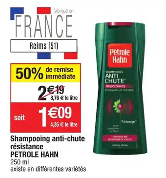 Migros Shampooing anti-chute résistance offre