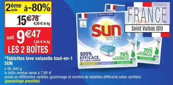 Migros Tablettes lave vaisselle tout-en-1 offre