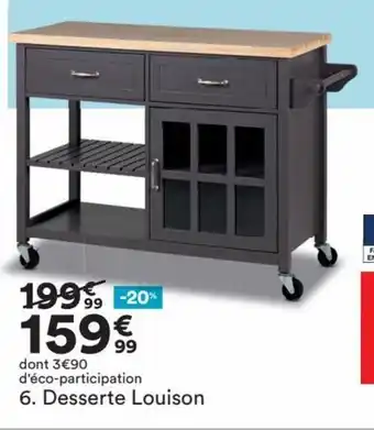 BUT Desserte Louison offre