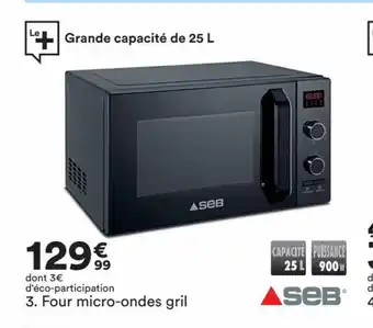 BUT Four Micro-Ondes Gril offre