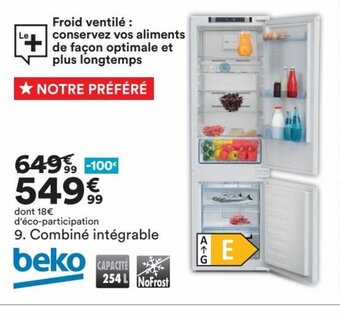 BUT Combiné Intégrable offre