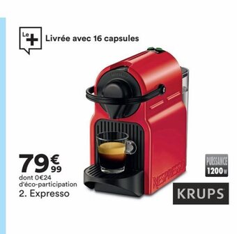BUT Expresso offre