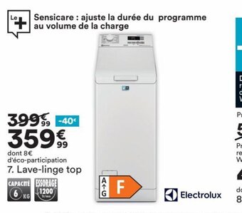 BUT Lave-Linge Top offre