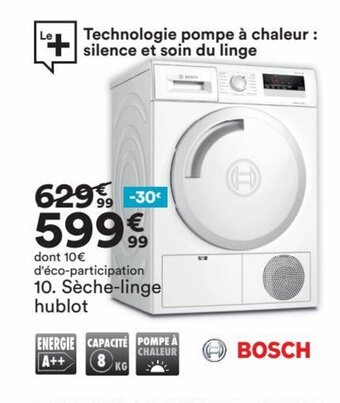 BUT Séche-Linge Hublot offre