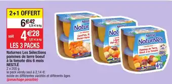 Migros Naturnes Les Sélections pommes de terre boeuf offre