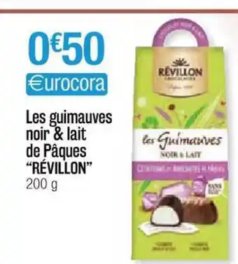 Cora x Carrefour Les Guimauves Noir & Lait De Pâques offre