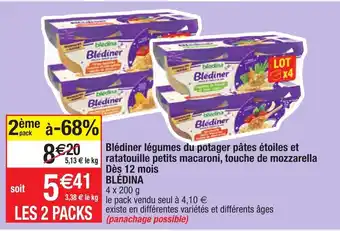 Migros Blédîner légumes du potager offre