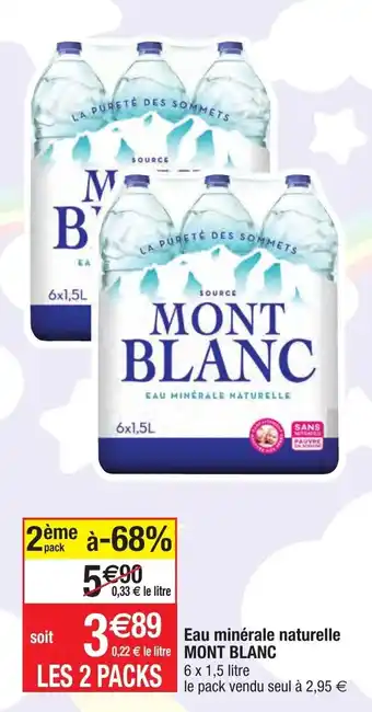 Migros Eau minérale naturelle offre